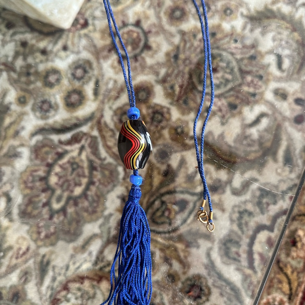 Free People Glass Bead Necklace